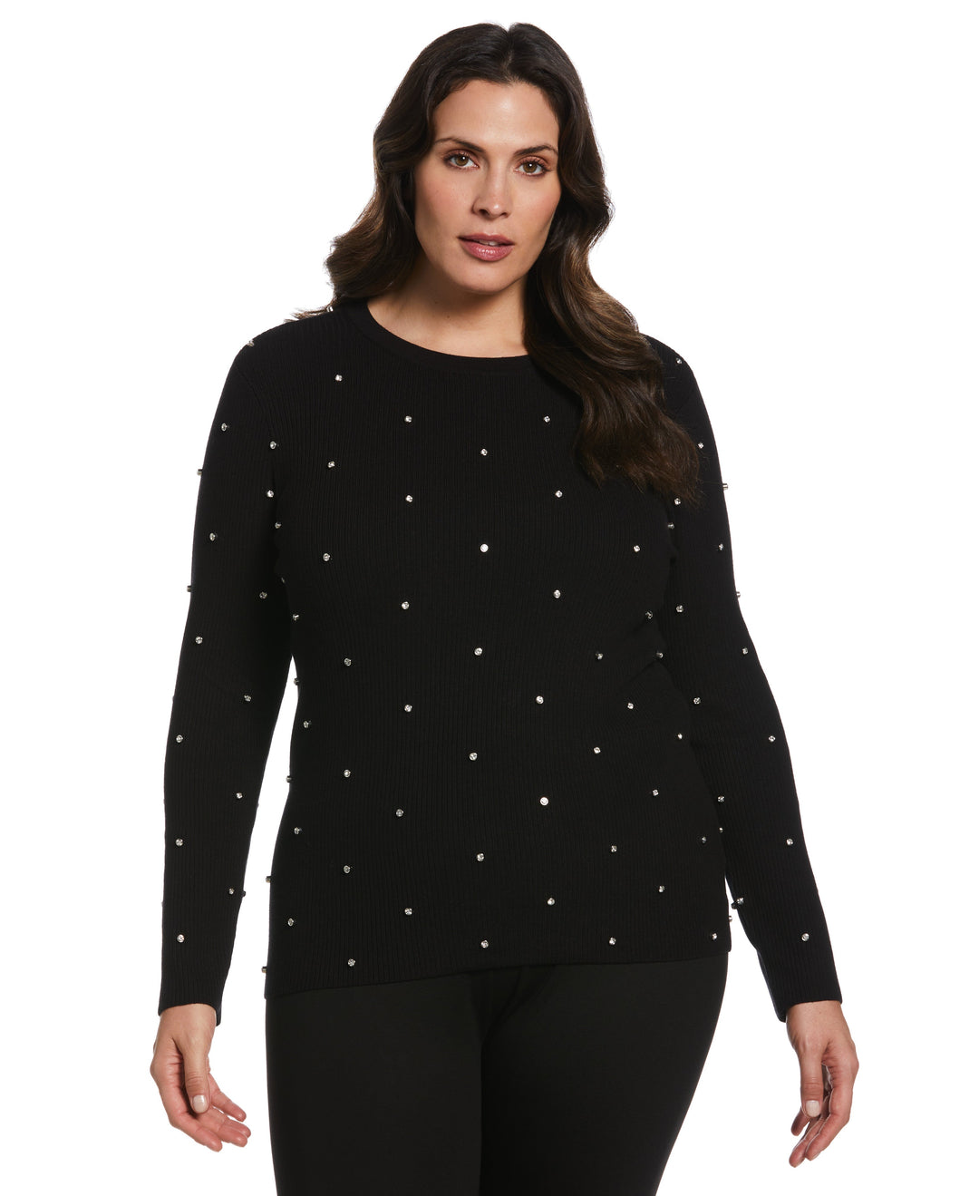 Embellished Sweater (Black)