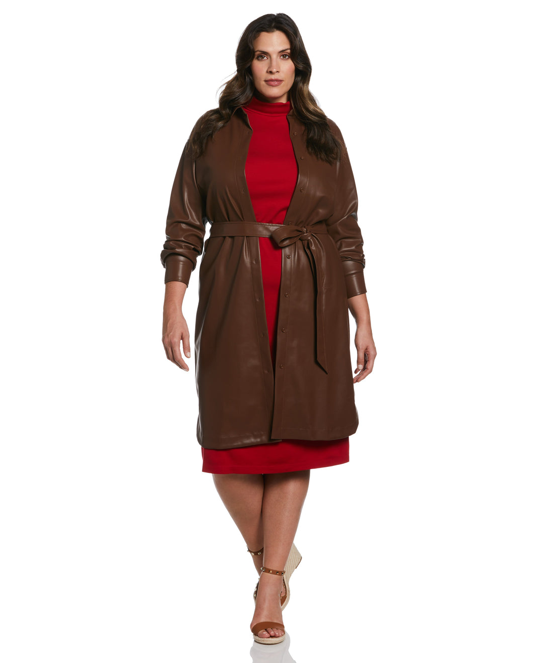 Funnel Neck Dress (Ruby) 