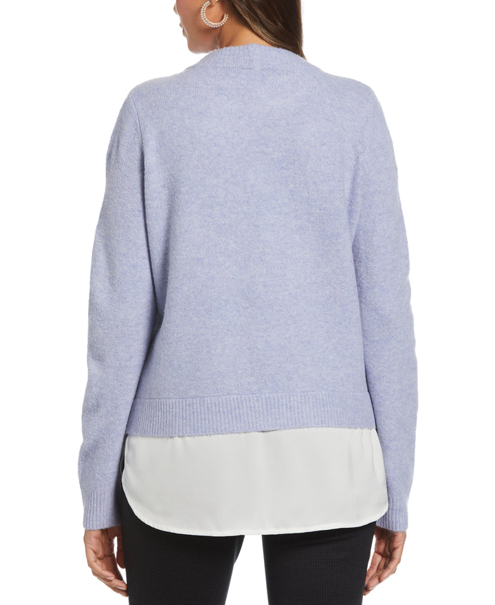 Layered Sweater (Purple Heather) 