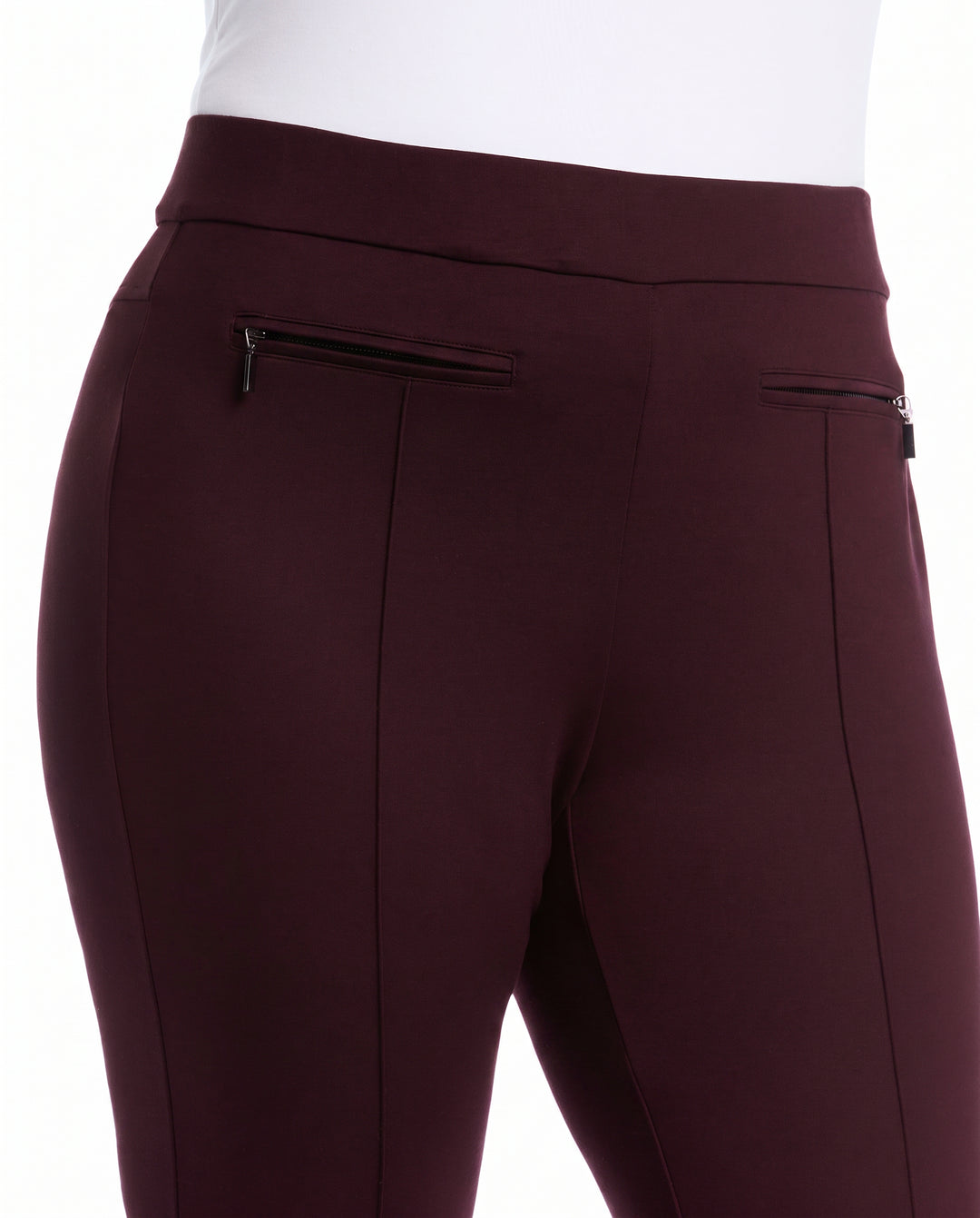 Plus Size Ponte Slim Leg Pant