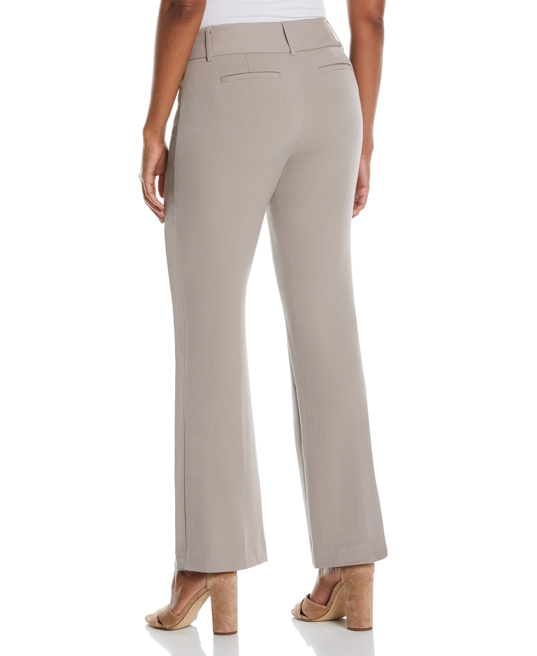 GABARDINE BOOTCUT PANT - CURVY FIT (Summer Straw) 
