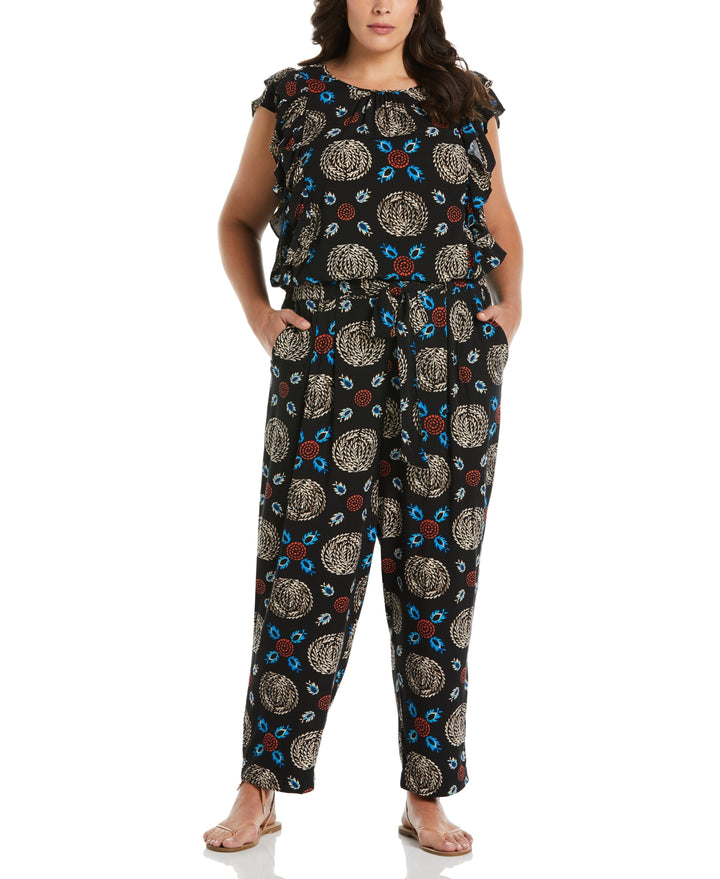 Ruffle Top (Black) 