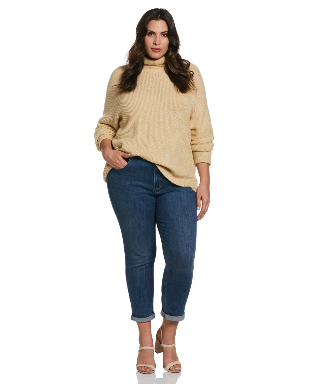 Sequin Sweater (Gold) 
