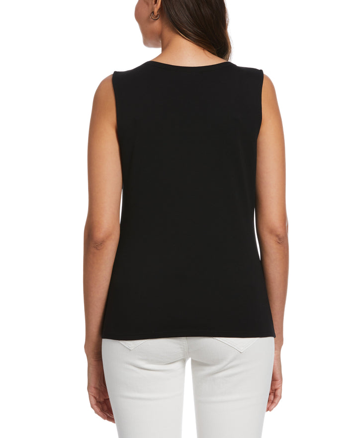 Tank Top with Hardware (Black) 